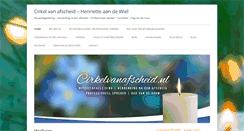 Desktop Screenshot of henrietteaandewiel.com