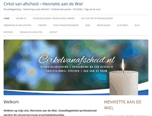 Tablet Screenshot of henrietteaandewiel.com